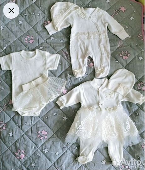 Костюмы комплекты для малышей новые