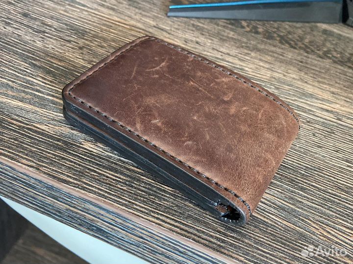Портмоне мужской натуральная кожа ручная работа
