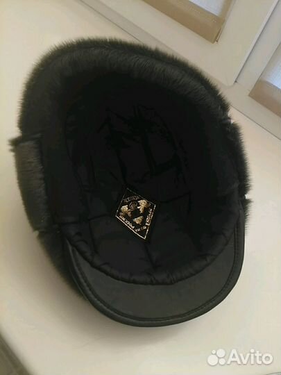 Зимняя кепка из нерпы