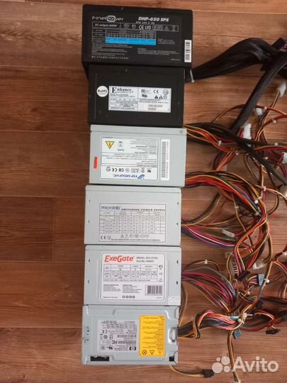 Блоки питания 300/400/550/650/700w/1500w