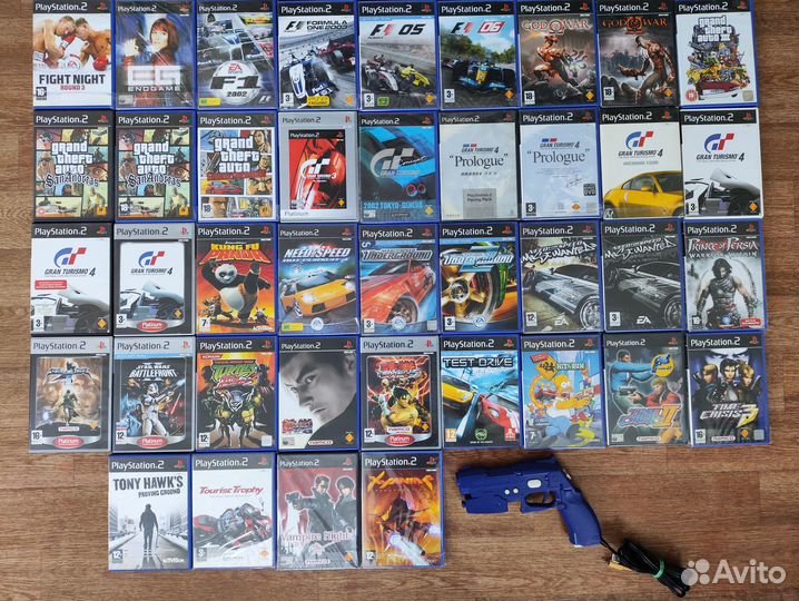 Sony PS2 Коллекция Лучших Гонок, Драк И Шутеров