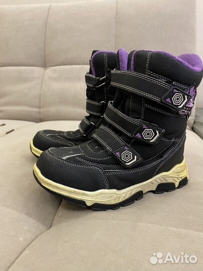 Зимние ботинки для девочки 35 размер