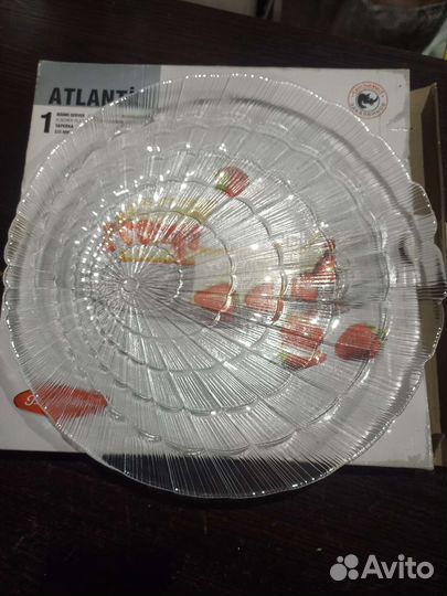 Тарелка для торта Atlantis