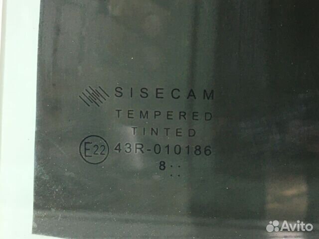 Стекло двери зад лев LADA vesta 1.6 мт седан