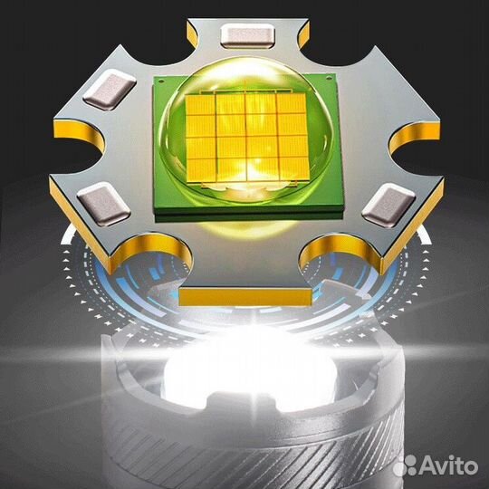 Сверхмощный фонарь, диод XHP120, новый