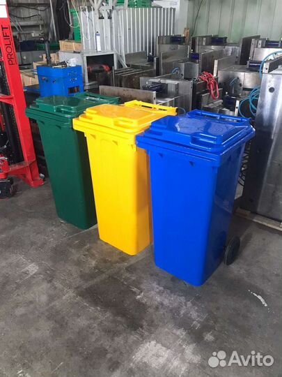 Контейнер для мусора 120,240,770,1100 литров
