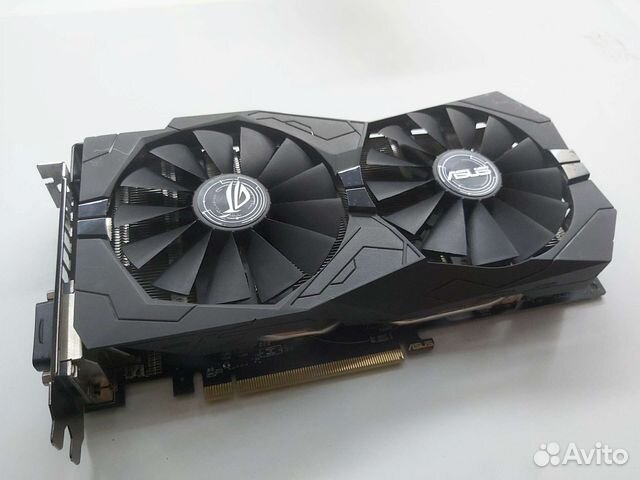 Видеокарта rx 580 8gb Asus Strix купить в Саратове | Электроника | Авито