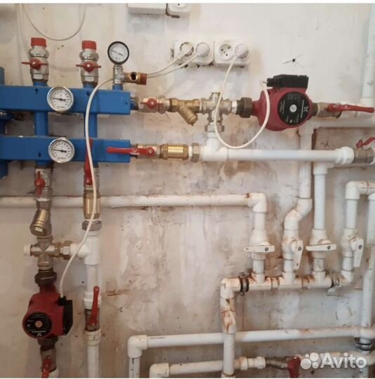 Услуги сантехника,отопление, тёплый пол