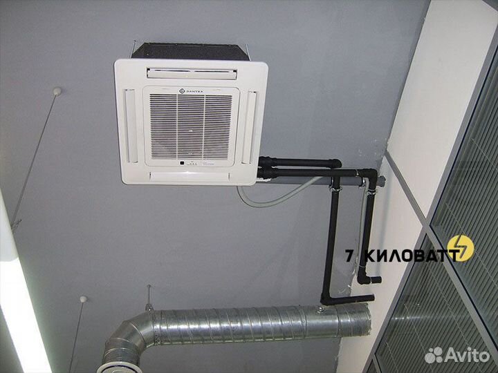 Кассетная сплит-система Kentatsu 60 на 180 кв.м