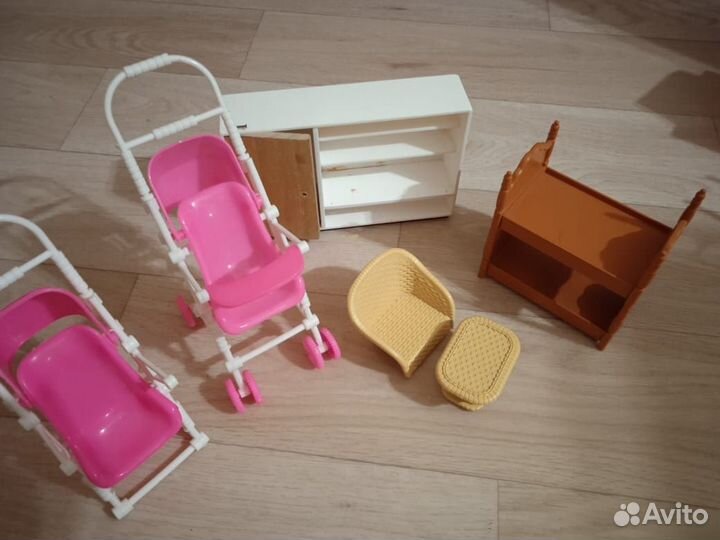 Домик кукольный Конфетти Огонёк