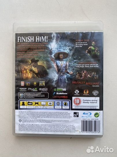 Mortal Kombat Komplete Edition PS3