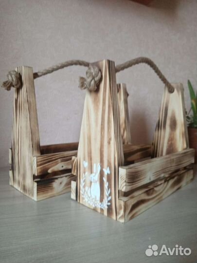 Бокс деревянный пасхальный