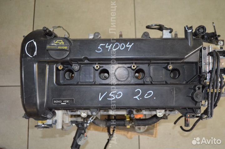 Двигатель двс 2.0 бензин Volvo v50 b4204s3