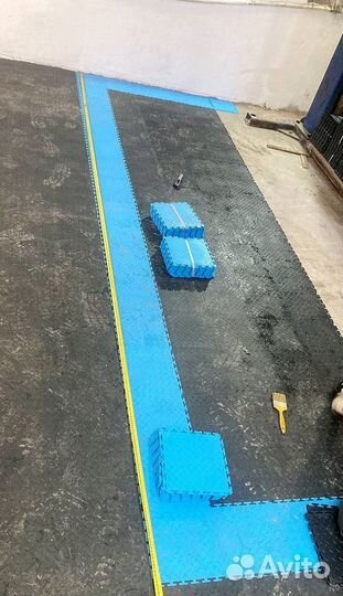 Пвх плитка для пола в гараж