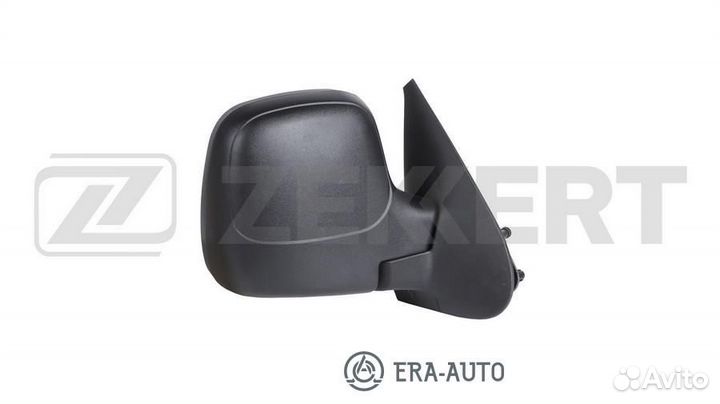 Zekkert SP-4162 Зеркало в сборе правое / текстурное / выпуклое / трос регул / Citroen Berlingo II 08