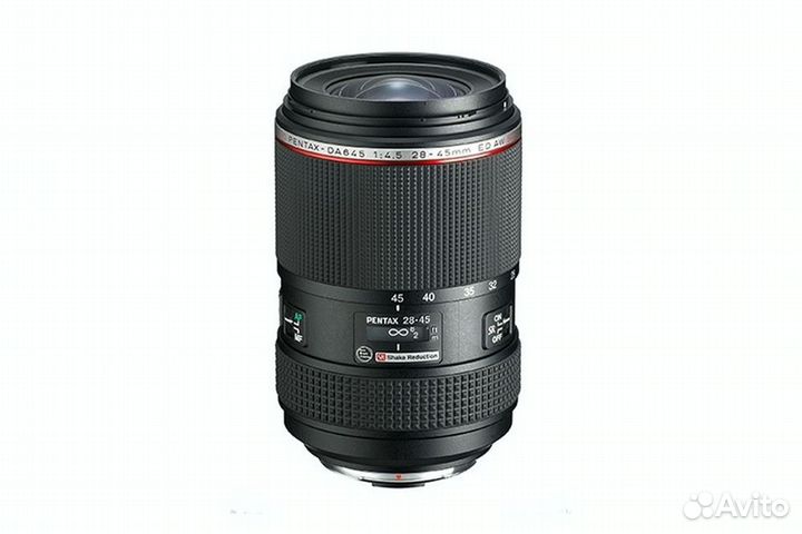 Объектив Pentax HD pentax-DA 645 28-45mm F4.5 ED A