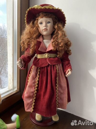 Кукла фарфоровая клеймо