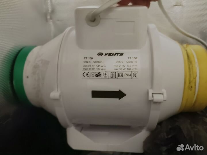 Вентилятор канальный