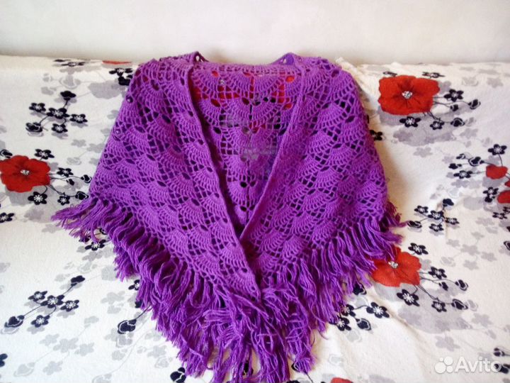 Шаль (шарф, платок ) ручная работа