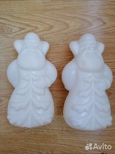 Дед Мороз СССР с ёлочкой и петушком