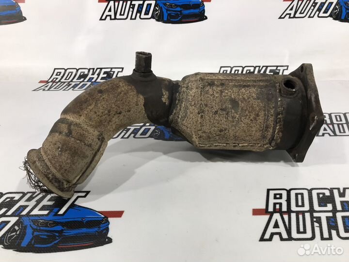 Приемная труба глушителя правая Porsche Cayenne