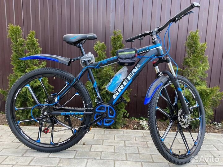 Велосипед на литых дисках