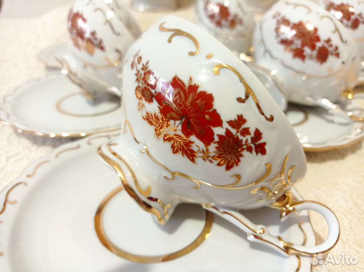 Чайный сервиз дулево новый
