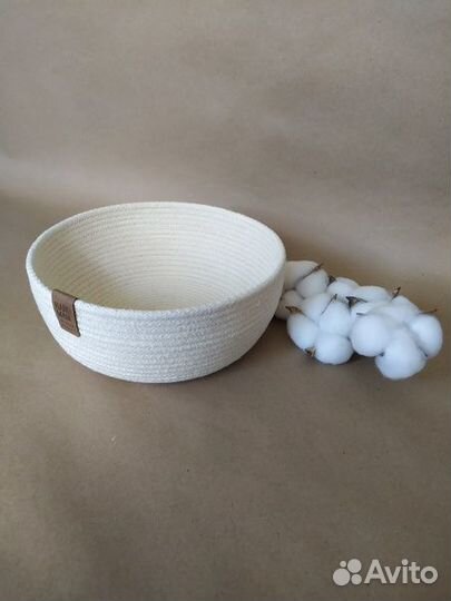 Корзина плетеная для хранения