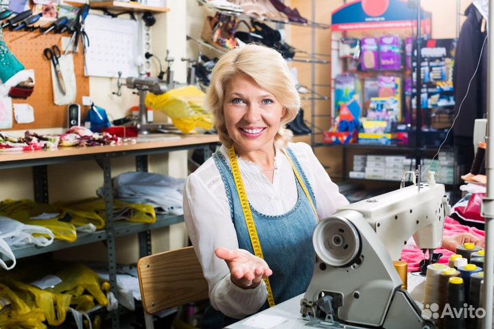 Швея с проживанием