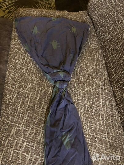 Слинг с кольцами и котиками