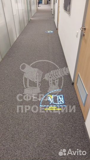 Cветодиодный Рекламный гобо проектор для проекции