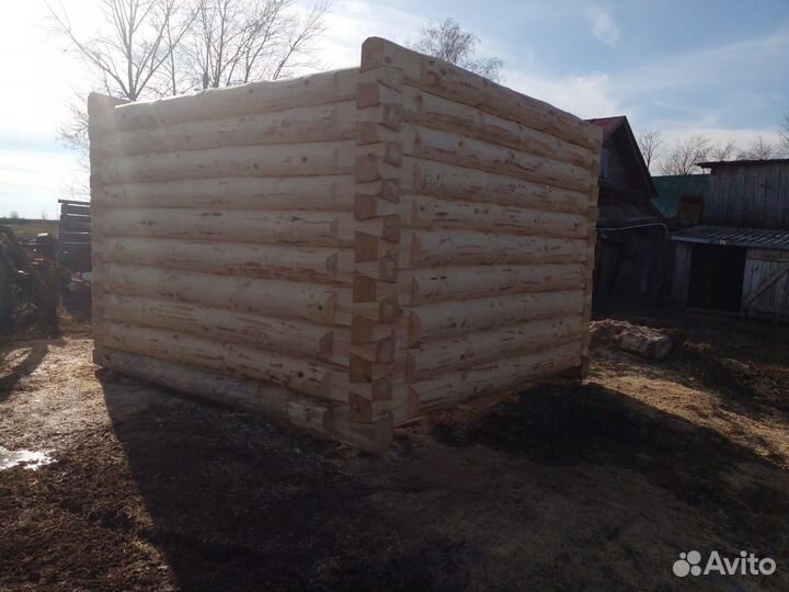 Сруб для бани