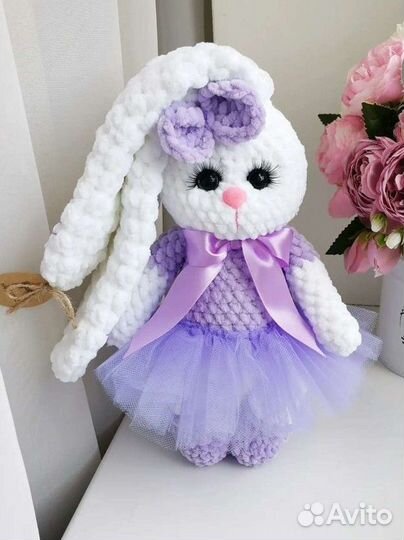 Зайки ручной работы, с метрикой, именем