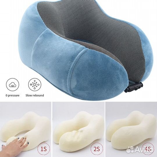 Подушка для путешествий save&soft Memory Foam
