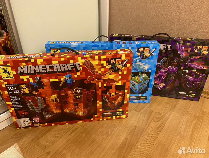 Конструктор lego майнкрафт