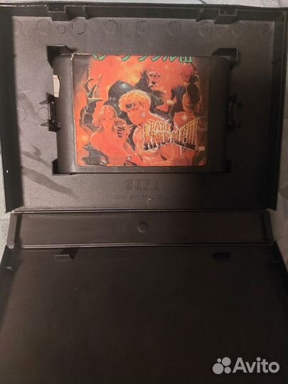 Картридж Bare knuckle III Sega Mega Drive Japan