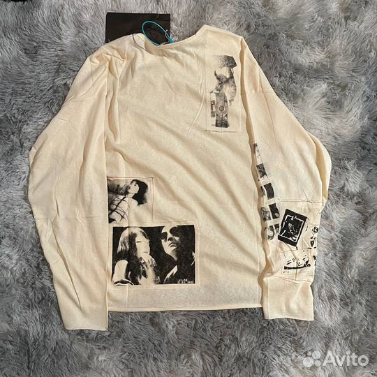 Лонгслив Enfants Riches Deprimes белый оверсайз