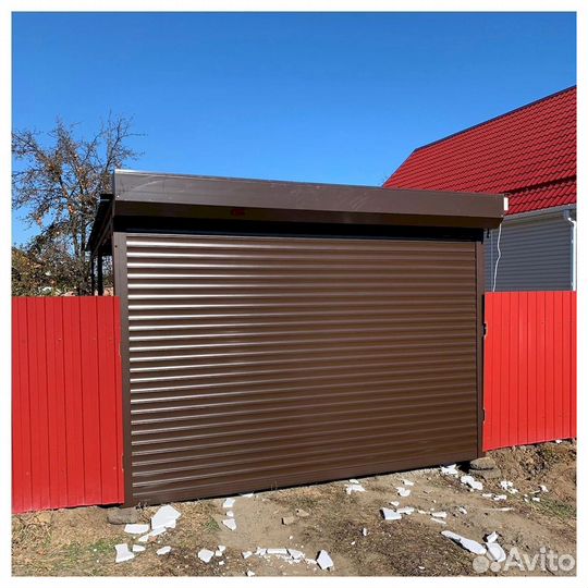 Ворота алютех роллетные