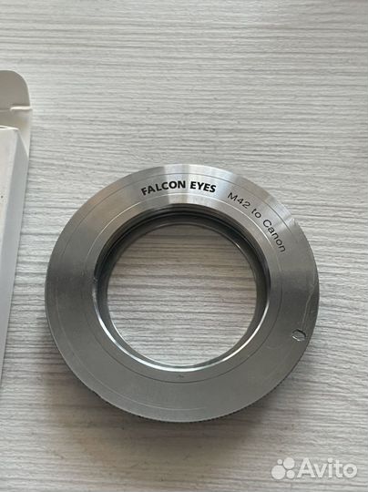 Фото переходник m42 на Canon без чипа