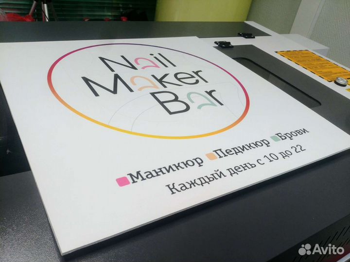 Изготовление табличек и вывесок