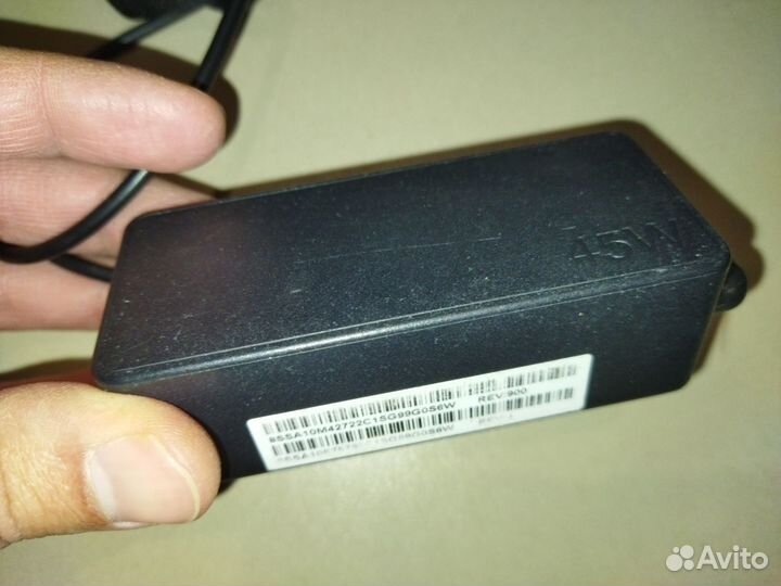 Блок питания для ноутбука lenovo 20V 2.25A