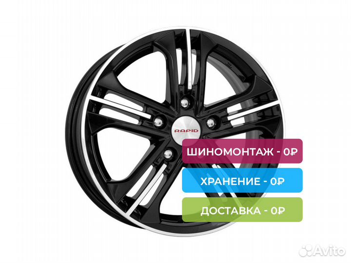 R15 5x100 6J ET38 D57,1 K&K Trinity оригинал (кс61