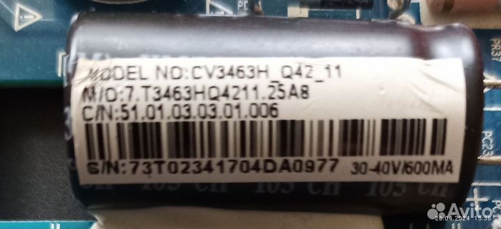 Материнская плата для телевизоров CV3463H-Q42