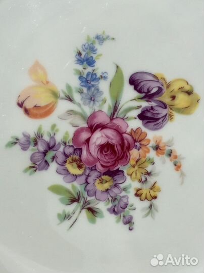 Тарелки фарфоровые Чехословакия винтаж