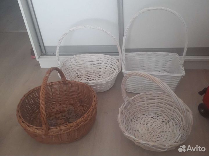 Корзины плетеные