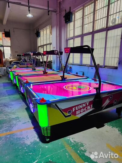 Аттракцион аэрохоккей