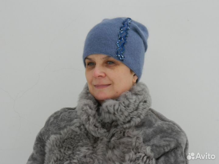 Шапка женская из ангоры