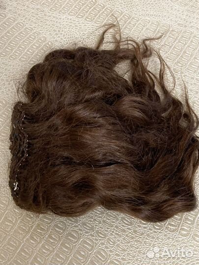 Шиньон из натуральных волос