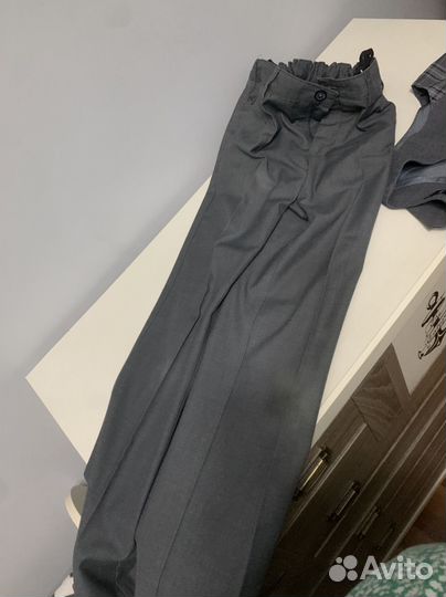 Школьная форма серая