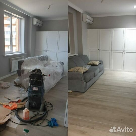 Уборка квартир после ремонта Клининг